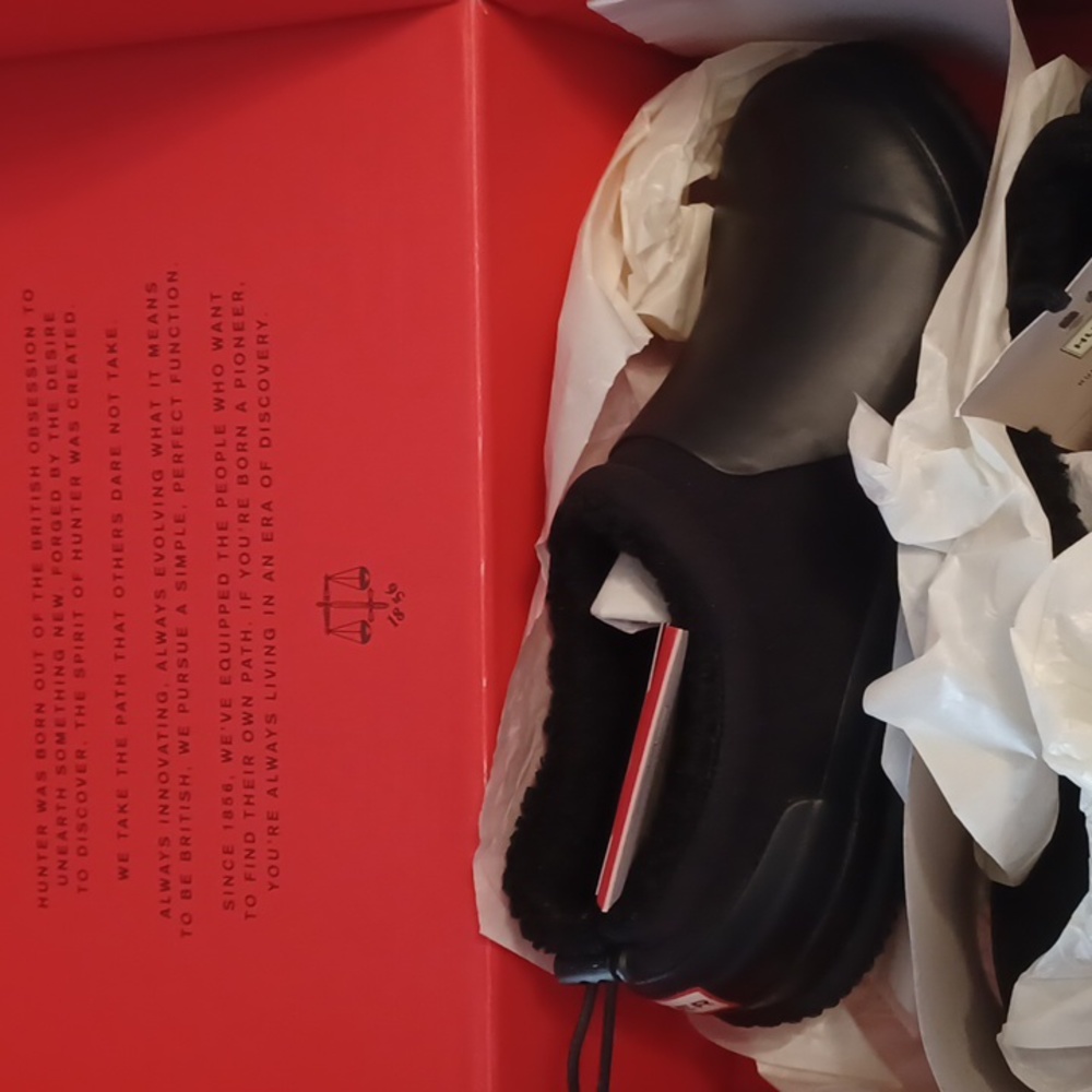 Hunter boots BTWT